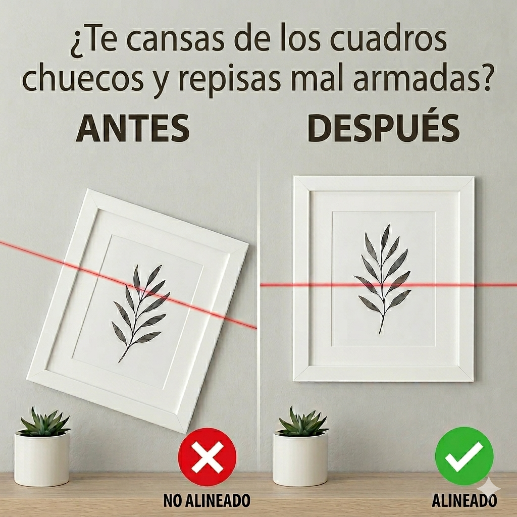 Nivel Pro 4 en 1 — Alinea tu hogar