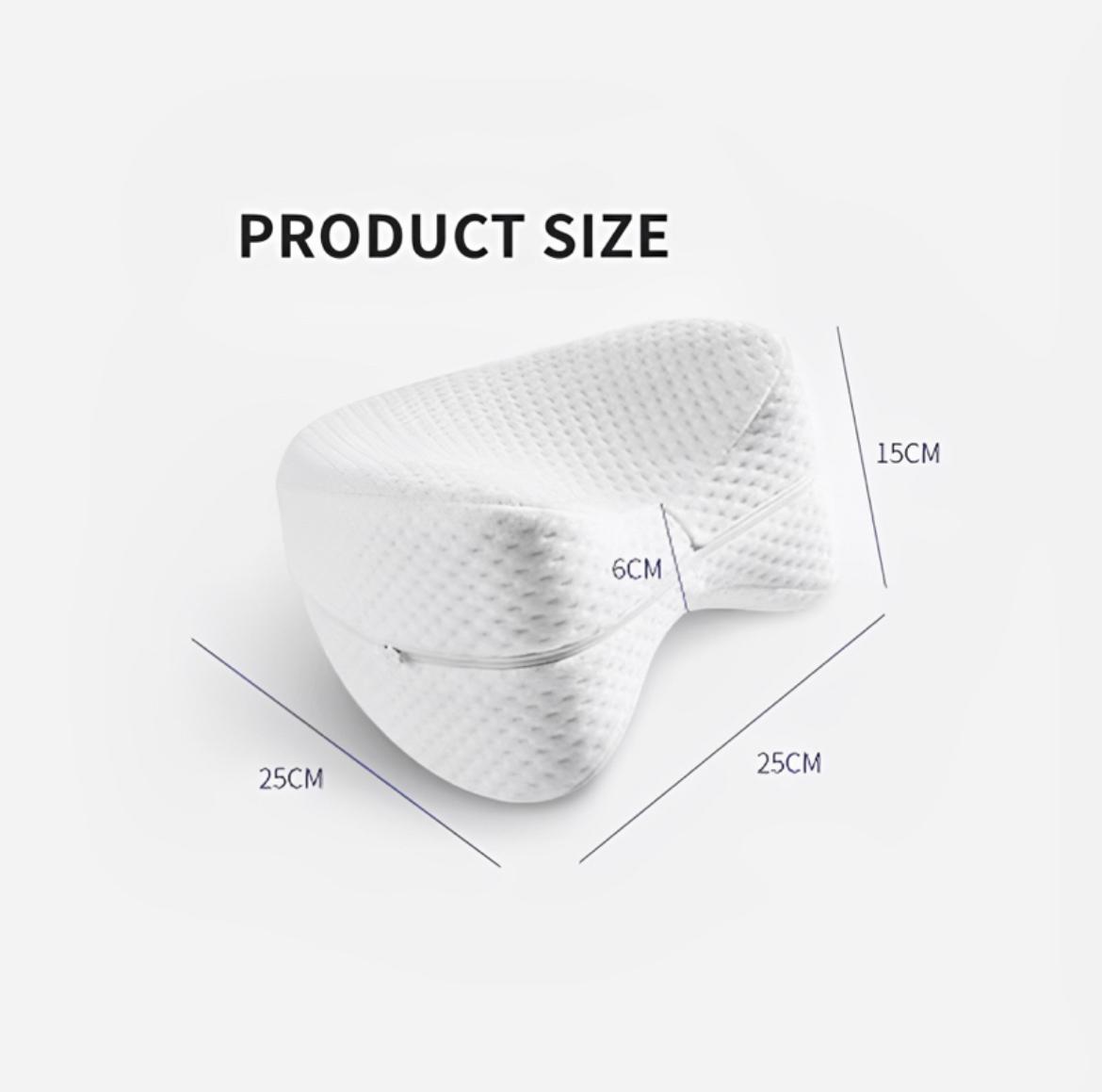 💤 Sistema de Descanso Pro-Cervical™: Pack Almohada + Cojín de Piernas