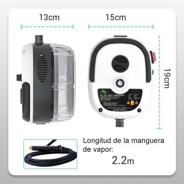 VaporPro 2500W — Limpiador de Vapor Semi Profesional