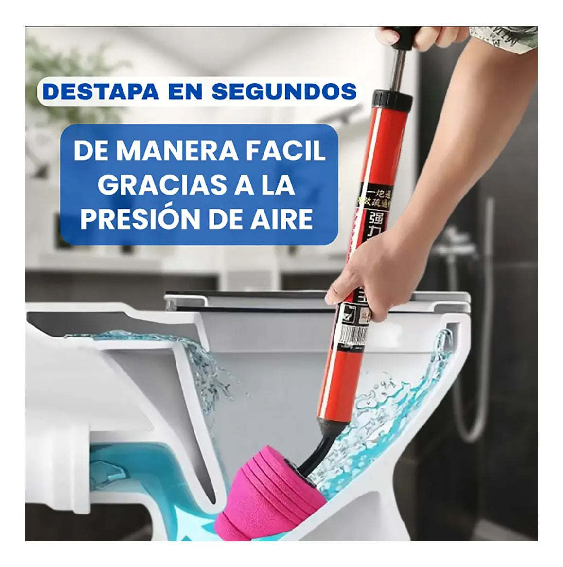 AeroFix - Destapa tu WC en segundos