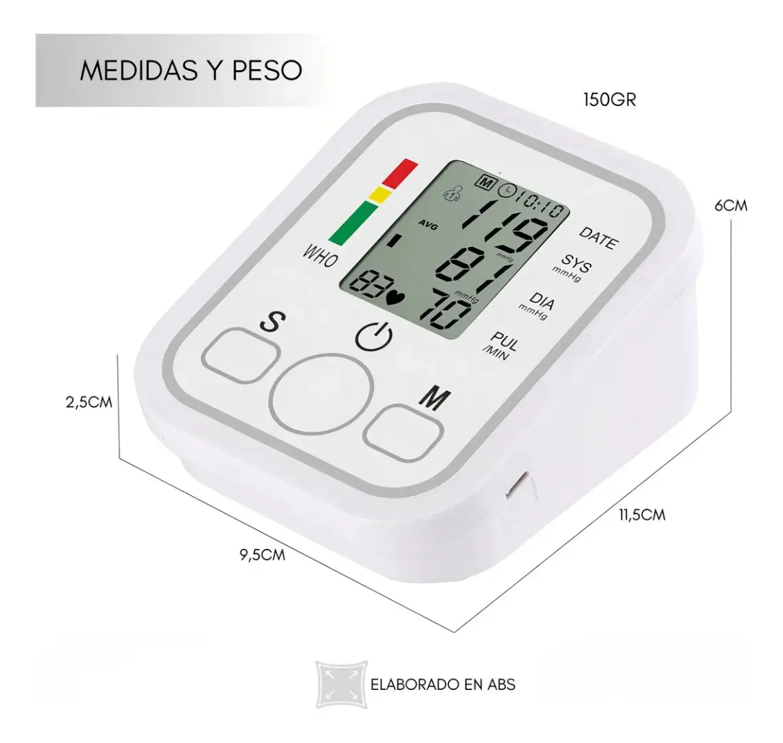 VitalPress Pro — Monitor Digital de Presión Arterial