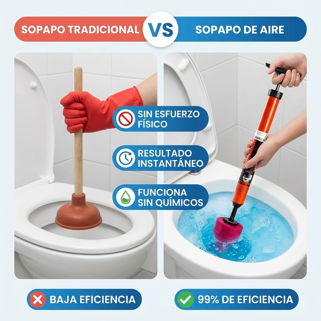 AeroFix - Destapa tu WC en segundos