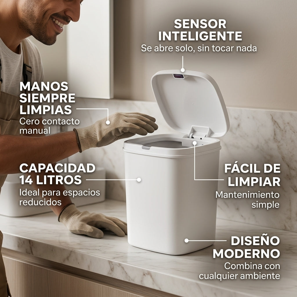 SmartBin Home - Bota la basura sin ensuciarte las manos