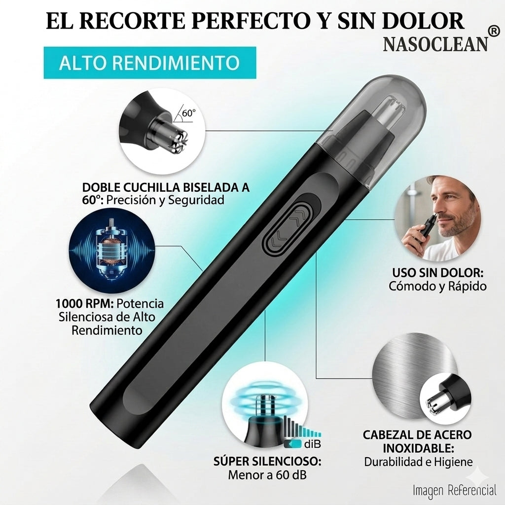 NasoClean - Nariz y orejas sin vello, sin dolor