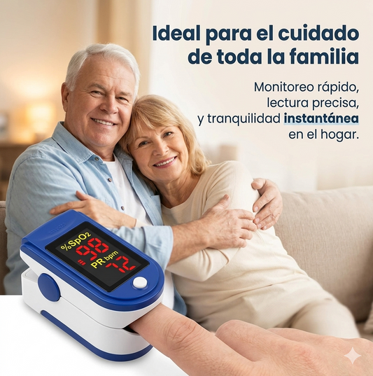 Saturómetro Digital Pro - Oxímetro de Pulso Familiar