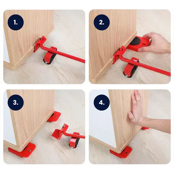 Kit Elevador de Muebles (Juego de 5 piezas) ELEVA PRO