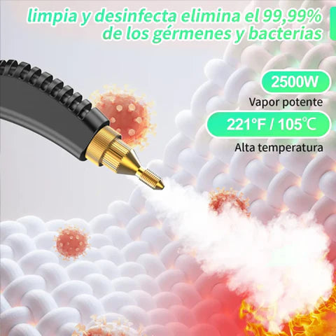 VaporPro 2500W — Limpiador de Vapor Semi Profesional